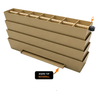Filtru biologic pentru iaz Koi DVS TF200 Waterfall – Trickle Filter 50.000 l/h